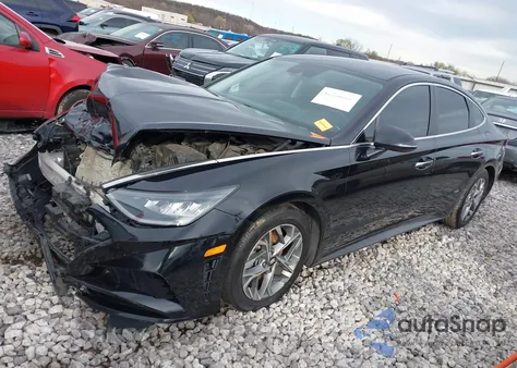 2020 Hyundai Sonata Sel z USA, uszkodzony, nr VIN 5NPEF4JAXLH017320